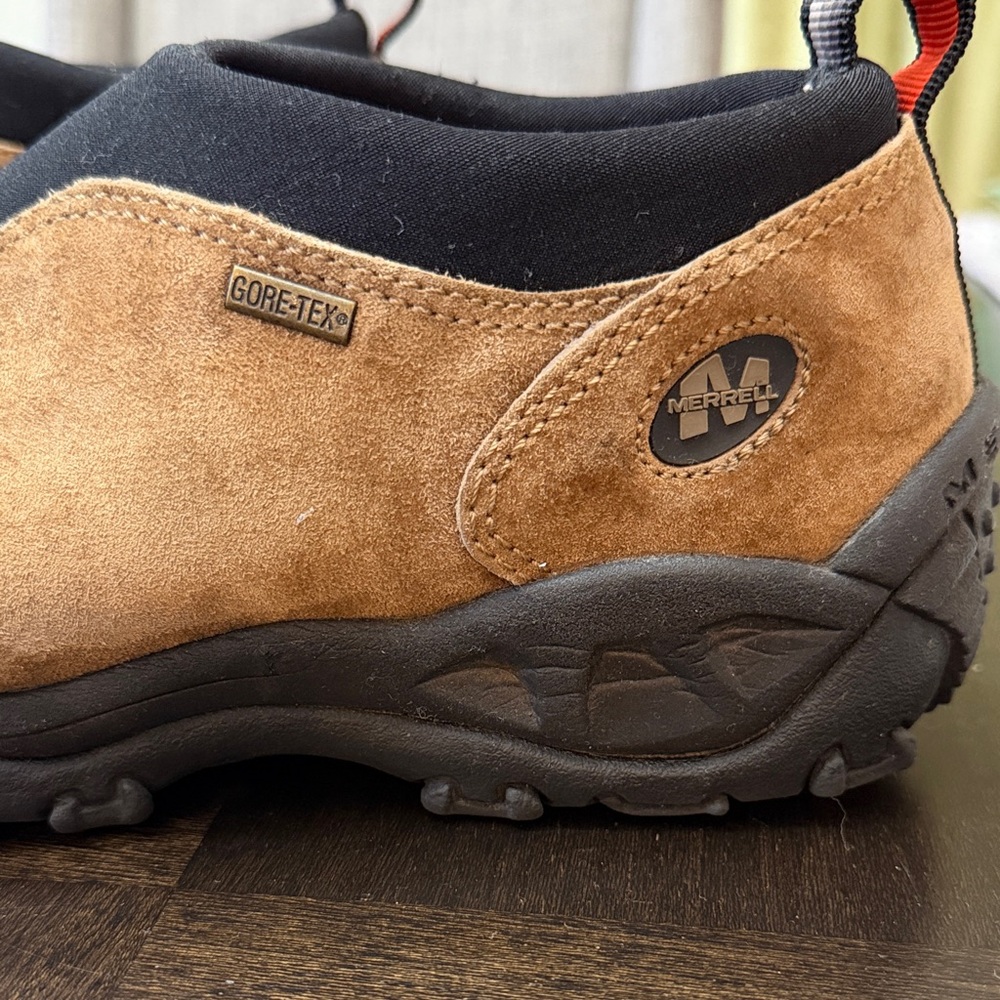 Merrell Women’s Tan Gore-Tex slip-ons